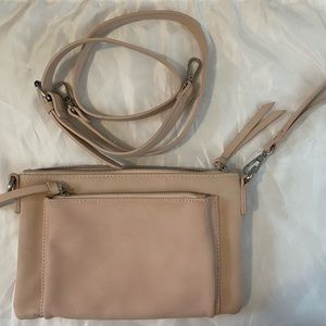Shiraleah Blair Cross Body Bag in light pink